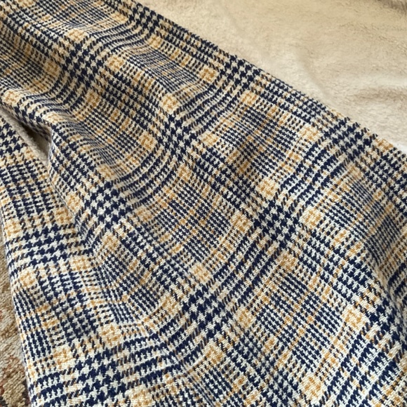 Vintage Wool Hooded Reversible Tartan Plaid Cape - Picture 11 of 12